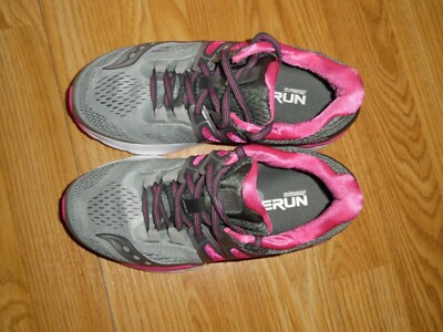 Size Saucony Hurricane Iso Grey Pink W for sale online