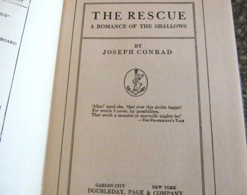 *LOT OF 10 JOSEPH CONRAD PERSONAL EDITION BOOKS 1927 ~ DOUBLEDAY, PAGE & CO - Picture 6 of 11