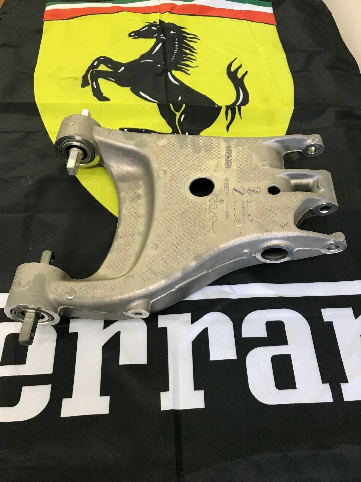 FERRARI 458 ITALIA DRIVER LEFT SIDE LOWER REAR CONTROL ARM OEM 261002