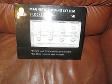 A4B Magnetic Child Safety Locking System - 8 locks 2 keys