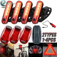 5LED USB Bike Bicycle Cycling Light Rear Tail Flashing Safety Warning Lamp Night
