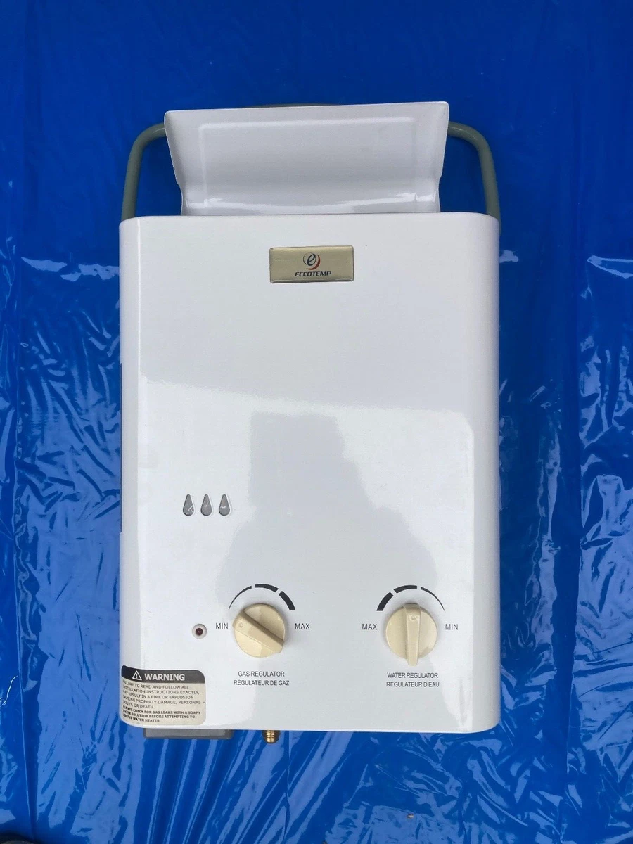 Eccotemp L5 1.5 GPM Portable Outdoor Tankless Water Heater | eBay