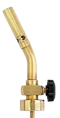 Bernzomatic MANUAL TORCH Head 1/2'' Wide Pencil Flame Adjustable Knob UL2317 New