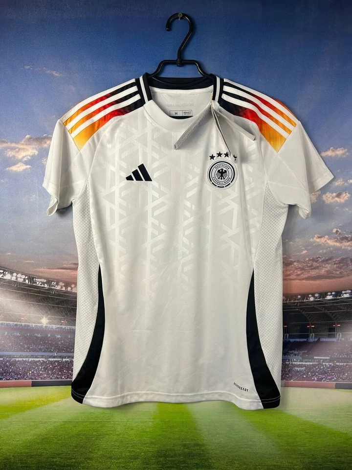 Camiseta de fútbol local del equipo Muller Alemania camiseta Adidas mujer talla M Foto 2 de 4