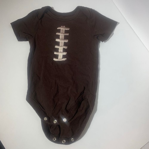 Fußball Baby 6-9 M/M Einteiler Unisex Baumwolle Strampler Baby Body gebraucht - Bild 2 von 5