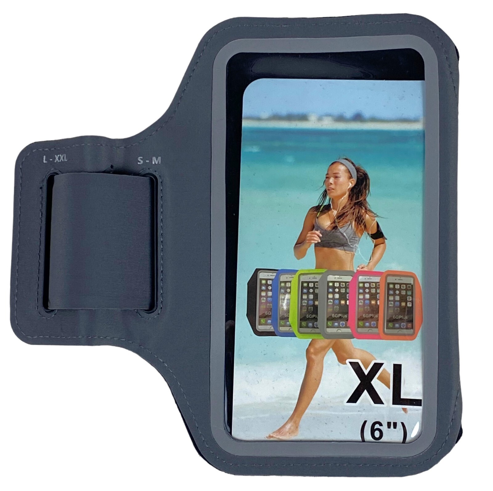 Armband Smartphone Holder Workout Running Gym 6-inch