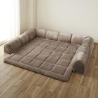 Perfect Warm smooth kotatsu Corner cushion rug C shaped 192.5x167.5 240x215cm JP
