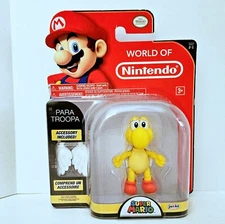 PARA TROOPA SUPER MARIO JAKKS PACIFIC WORLD OF NINTENDO 4" FIGURE NEW SERIES 2-1