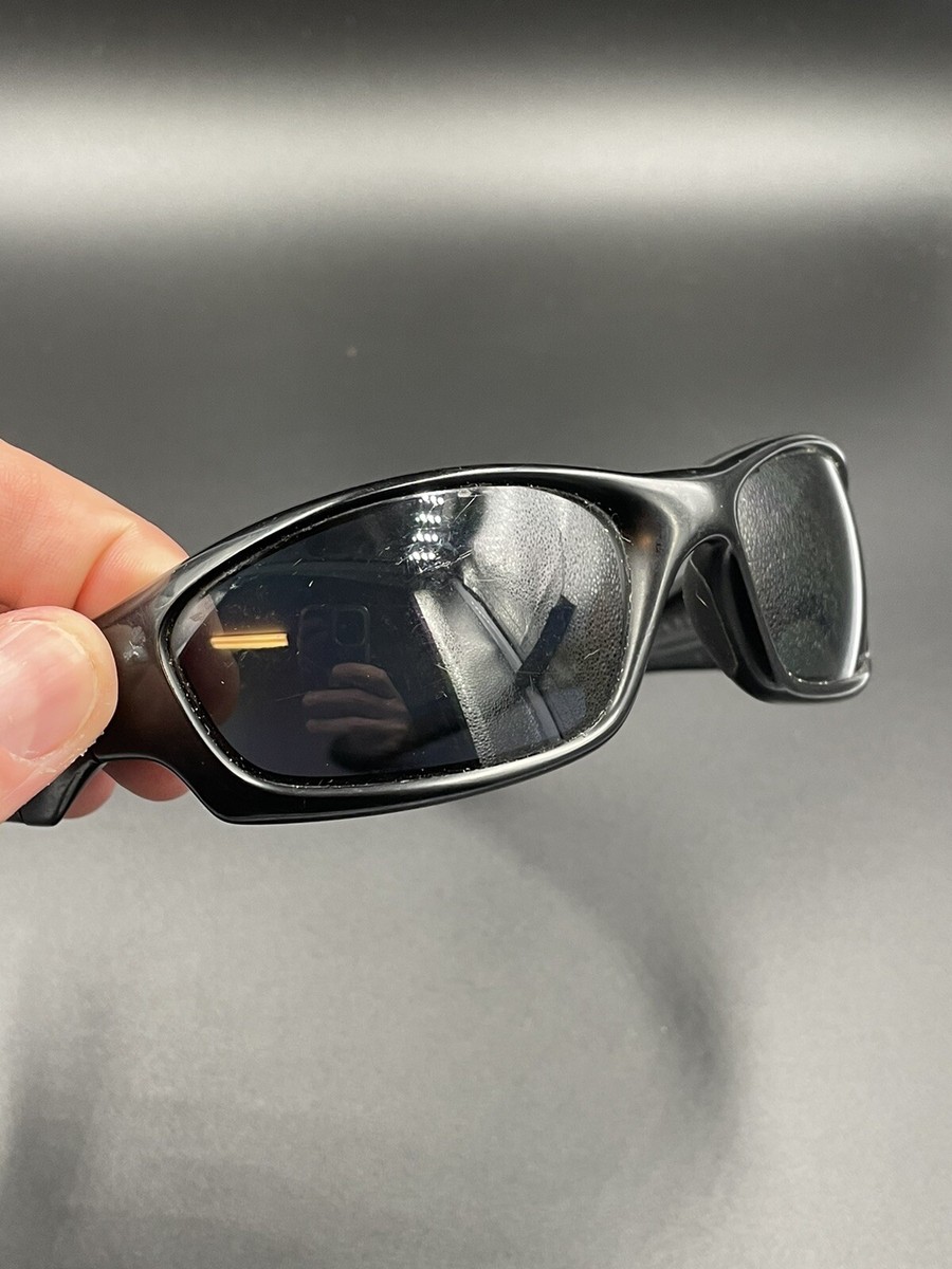 Oakley Straight Jacket II Matte Black w/ Grey Polarized