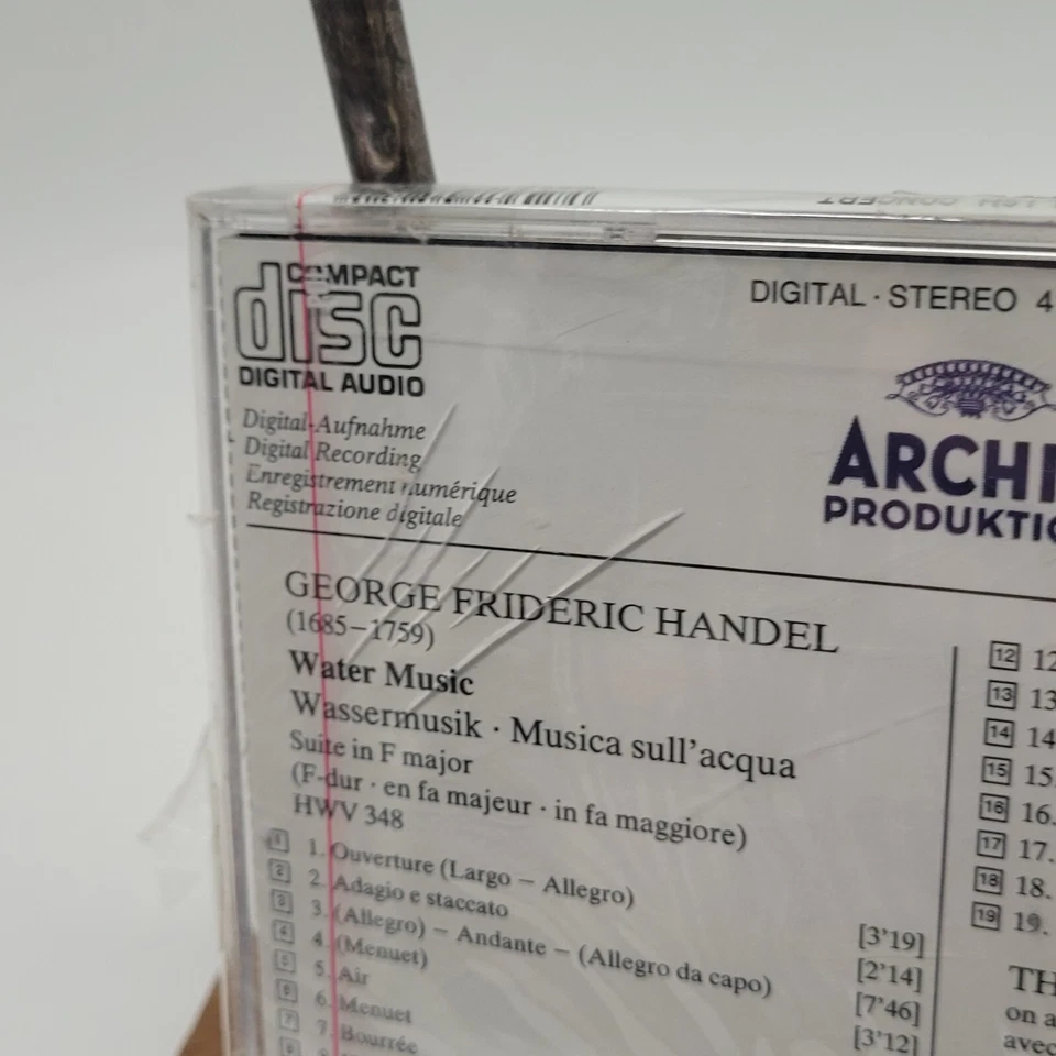 BRAND NEW CD G. F. HANDEL WATER MUSIC THE ENGLISH CONCERT TREVOR PINNOCK CD - Image 3 of 3