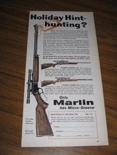 1960 Print Ad Marlin Model 39-A, 101, 81-C Rifles New Haven,CT