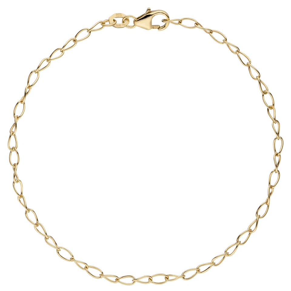JOBO Ankerarmband weit 375 Gold Gelbgold 19 cm Armband Goldarmband - Bild 2 von 2
