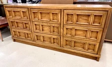 Iconic Mid Century Brutalist Style DRESSER from the Compatica Campaign by Drexel