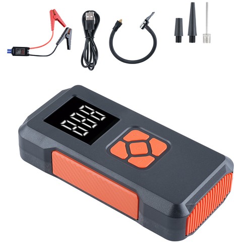 10000mAh 12V Car Jump Pack Starter 2in1 starter power&inflator power