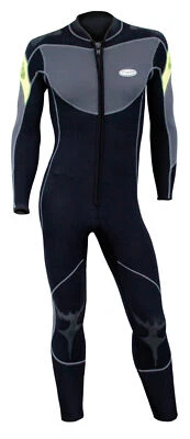 aquata Tauchanzug Tropenoverall 2,5 mm Neopren Herren Wassersport Surfen SUP