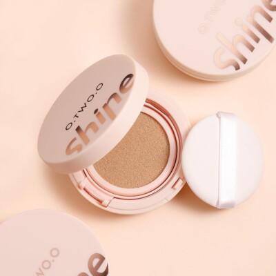 Full Cover Matt Liquid Foundation - Long-Lasting Makeup & Concealer Base (Natura