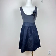 Express Dress Womens Two Mini Fit and Flare Preppy Dance Date Y2K Whimsigoth