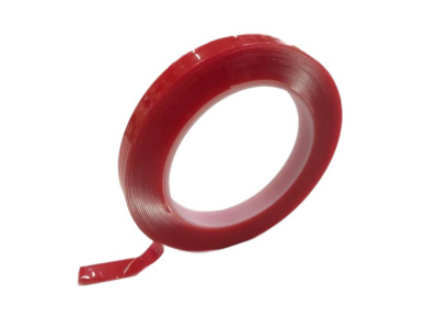 Doppelseitiges transparentes starkes Klebeband hitzebeständig 5 m x 12 mm Top Qualität DIY