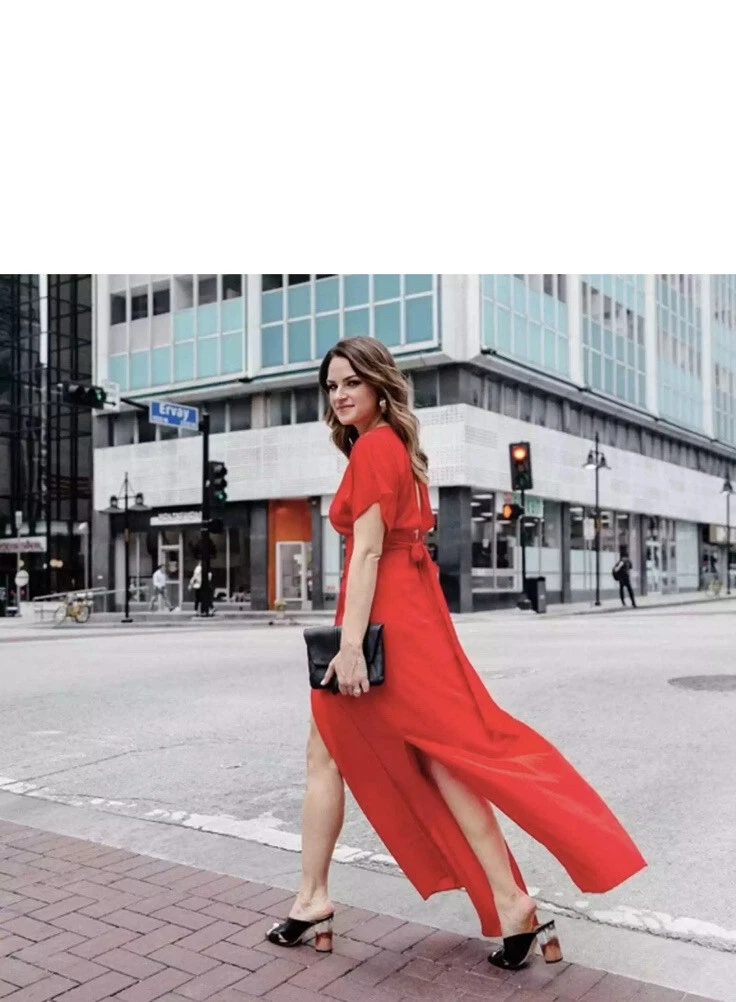 Wayf clearance red dress