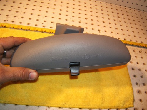 Mercedes 90-93 R129 SL rear view Gray Motorized side Manual dimming OEM 1 Mirror - Picture 10 of 18