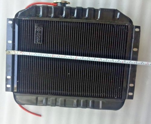 Fit ForJeep 49-64 CJ-3A, 3B, Truck, Station wagon-4 Row Copper Radiator Assembly - Picture 4 of 10