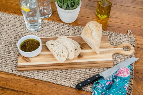 Lipper International Acacia Wood Serving and Cutting Board - Thumbnail 5