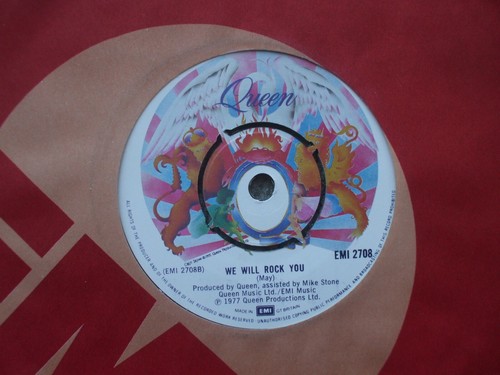 Queen - We Will Rock You / We Are The Champions - EX- 45