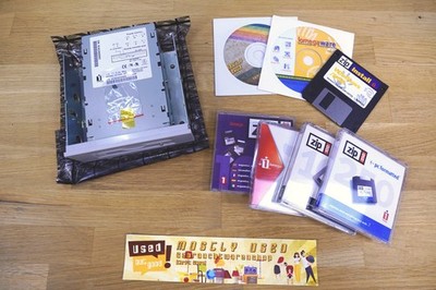 IOMEGA ZIP 100 Internal & Media SET - 1998 | BULK | SCSI | TESTED | G+