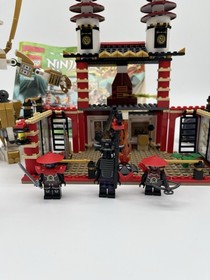 LEGO 70505 Ninjago Temple Of Light  Near Complete Manual 3 Minifigures Retired