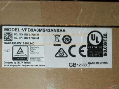 1PC NEW Delta VFD9A0MS43ANSAA Free shipping Warranty Included Good Quality
