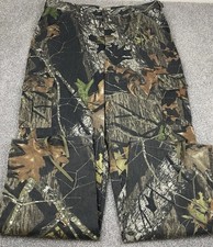 Mossy Oak Break Up Camo Cargo Pants Mens L Hunting Outdoors Vintage Utility