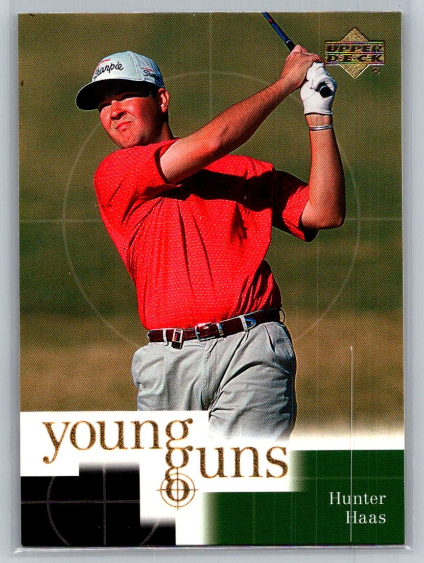 💎2001 Upper Deck Golf #71 Hunter Haas RC💎
