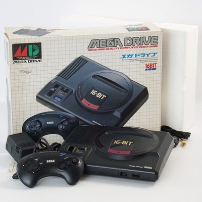 Mega Drive Console Boxed VA6 Tested System SEGA HAA-2510 Ref G11026243