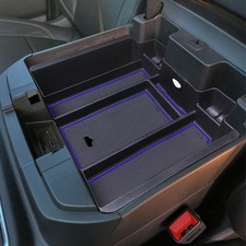Zxiaochun Center Console Organizer Tray for 19-23 Silverado Sierra 1500 2500HD 3