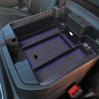 Zxiaochun Center Console Organizer Tray for 19-23 Silverado Sierra 1500 2500HD 3