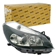 TYC SCHEINWERFER SCHWARZ LINKS passend für RENAULT CLIO | 20-0796-25-2