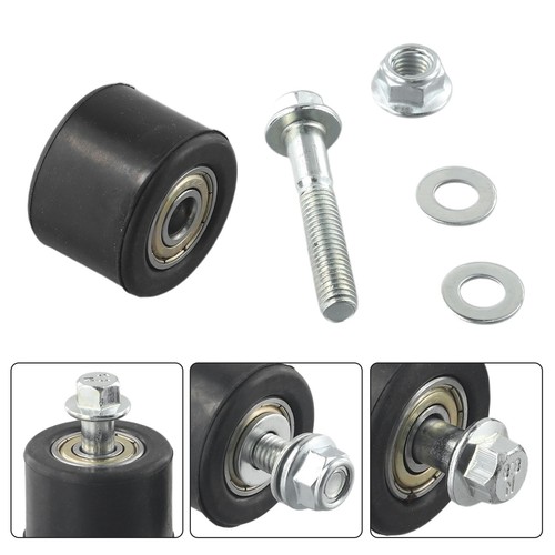 2022 New Motorcycle Chain Roller 26mm Length 8mm Cycling Part Non-slip Rubber - Picture 6 of 12