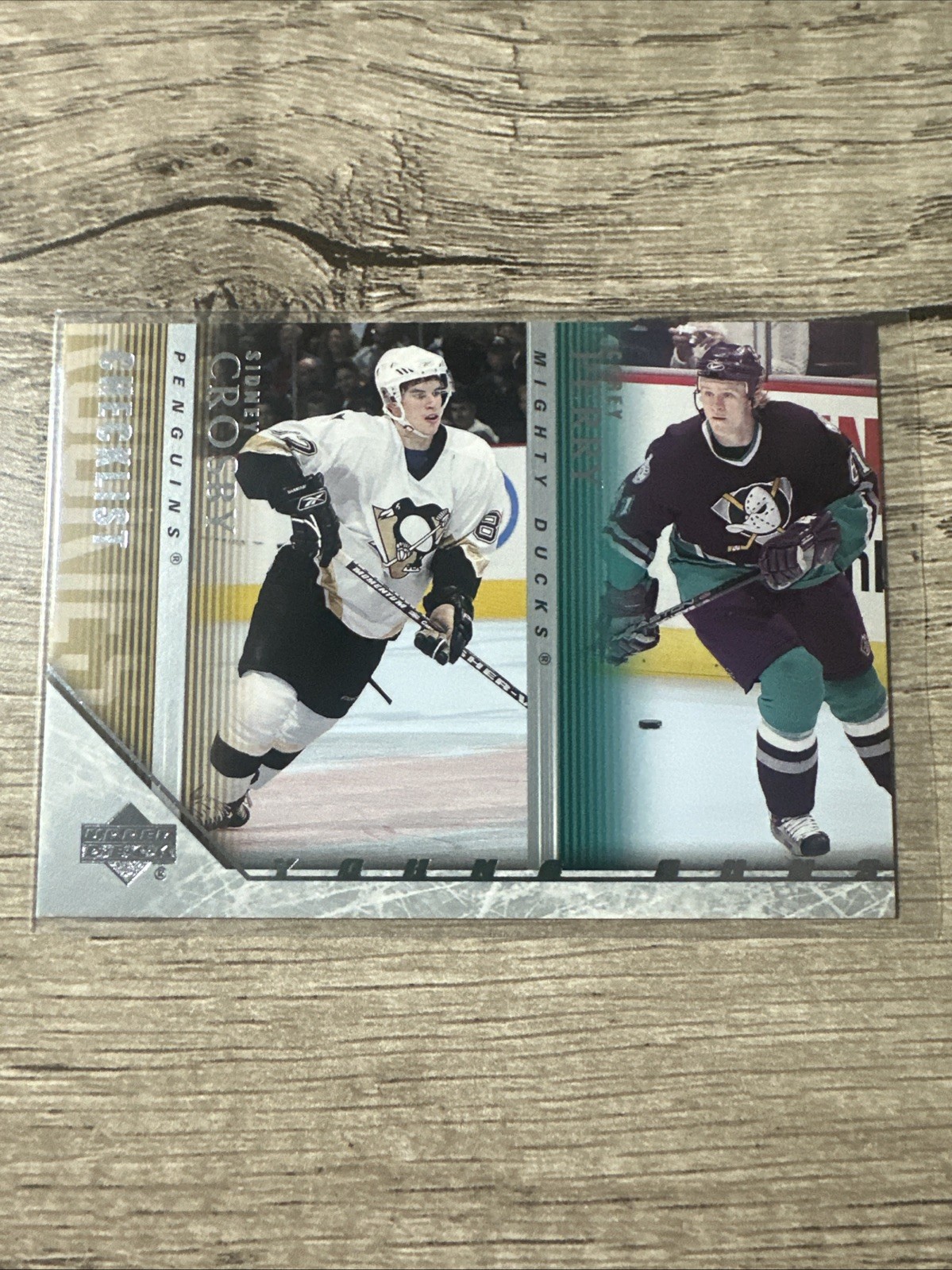 2005-06 Upper Deck - Young Guns Checklist Sidney Crosby, Corey Perry #242 (RC)