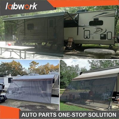 Labwork 90% RV Awning Sun Shade Privacy Screen Free Kit W/ Grommets,Various Size