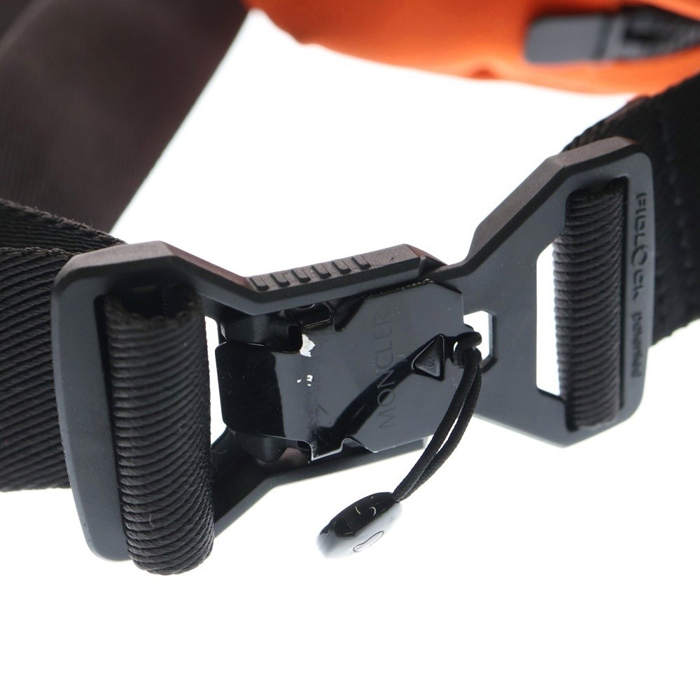 Moncler Durance Body Bag Shoulder Waist Orange Nylon thumbnail 6