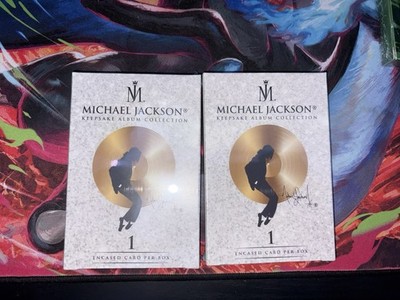 Michael Jackson Keepsake AlbumCollection Box 1 Rock & Pop Music x2