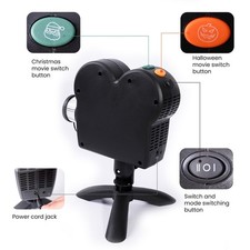 Home Halloween Christmas Window Projector Holographic Optical Display