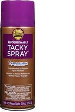 Aleene's Repositionable Tacky Glue Spray, All-Purpose, Temporary Bond Adhesive,