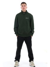 CHAMPION MEN'S FULL ZIP COTTON SWEATSHIRT SUIT art. 221786 - Blue and Green Black