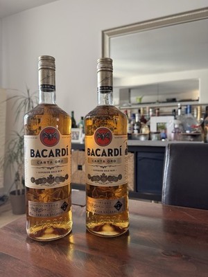 Bacardi Carta Oro Rum 40% 1L