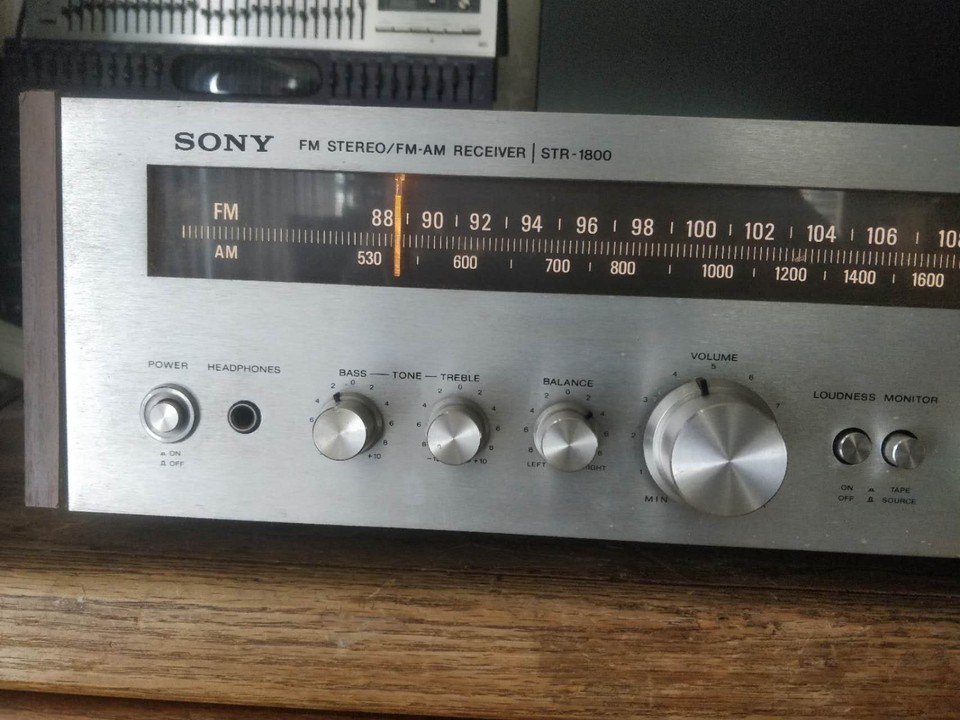 Sony AM FM Stereo Receiver STR-1800 | eBay