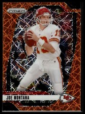 2024 Panini Prizm Silver Prizm Joe Montana #147 Kansas City Chiefs