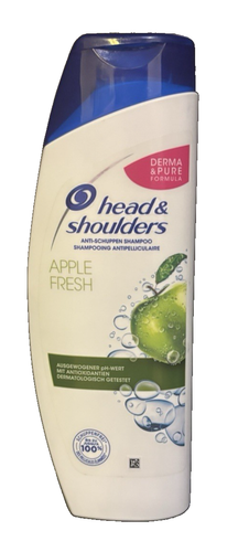 Head And Shoulders Apple Fresh Shampoo 300 Ml Derma And Pure Formula