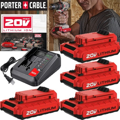 #ad #ad 2PACK for PORTER CABLE 20V 20 Volt Lithium Battery Charger Max PCC680L PCC685L $49.00