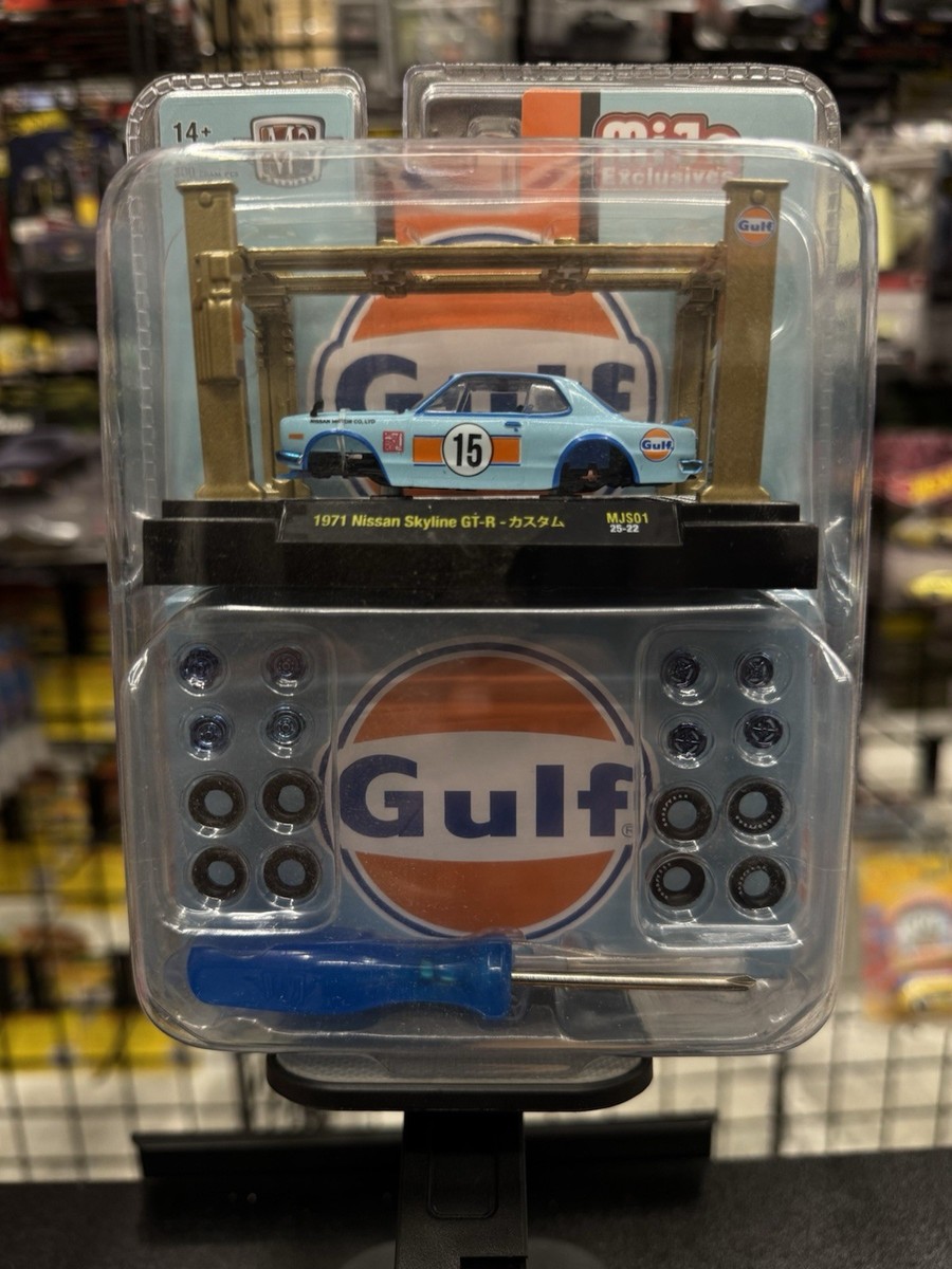 M2 Machines 1971 Nissan Skyline GT-R Gulf Model Kit CHASE 37000